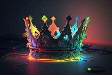 Neon Crown - Generative AI