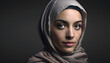 © Demencial Studies - portrait of beautiful woman with burqa in Ramadan