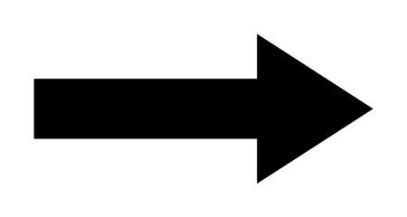 Poster - arrow, right, navigation icon. Element of direction icon. Signs and symbols collection icon for websites, web design, mobile app on white background