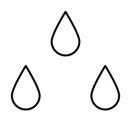 Poster - Oil, energy icon. Simple line, outline electro power icons for ui and ux, website or mobile application on white background