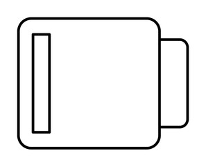 Poster - Battery, energy icon. Simple line, outline electro power icons for ui and ux, website or mobile application on white background