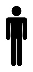 Poster - human, people icon. Element of a group of people icon. Premium quality graphic design icon. Signs and symbols collection icon for websites, web design on white background
