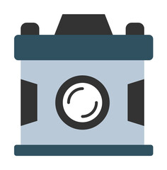 Poster - camera, interface, photograph icon. Element of color African safari icon. Premium quality graphic design icon. Signs and symbols collection icon for websites, web design on white background