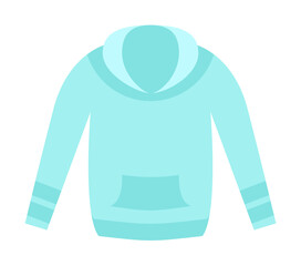 Poster - Hoodie color icon. Element of color clothes icon for mobile concept and web apps. Detailed Hoodie icon can be used for web and mobile on white background
