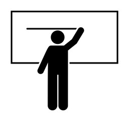 Poster - Classroom, child, education icon. Element of education pictogram icon. Premium quality graphic design icon. Signs and symbols collection icon for websites, web design on white background