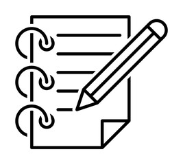 Poster - Book, website, video icon. Simple line, outline of online educationa icons for ui and ux, website or mobile application on white background