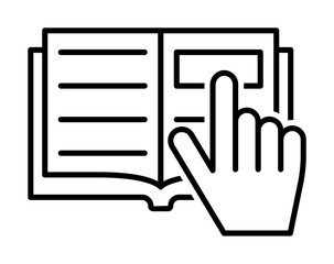 Poster - Cloud, apple, education icon. Simple line, outline of online educationa icons for ui and ux, website or mobile application on white background