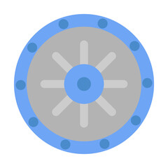Poster - Safe, secure, Banking, finance two color blue and gray icon on white background