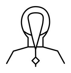 Poster - Gadget, posture icon. Element of gadget icon on white background