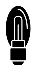 Poster - Light, light bulb, lamp icon. Simple lightening icons for ui and ux, website or mobile application on white background