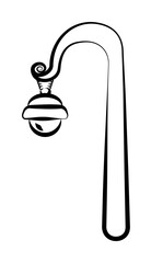 Poster - Street light icon. Element of lighting icon. Thin line icon for website design and development, app development. Premium icon on white background