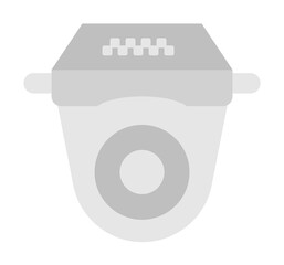 Poster - Cctv, camera icon. Simple color elements of taxi service icons for ui and ux, website or mobile application on white background