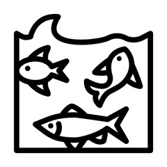 Poster - Tattoo needles icon. Simple line, outline elements of saving marine icons for ui and ux, website or mobile application on white background