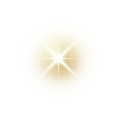 Wall Mural - gold sparkle light