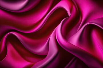 magenta silk silky satin fabric elegant extravagant luxury wavy shiny luxurious shine drapery background wallpaper seamless abstract showcase backdrop artistic design presentation material texture