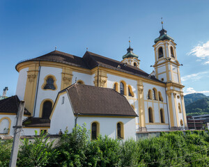 Wilten Basilica, a Roman Catholic church in the Wilten district of Innsbruck, Austria