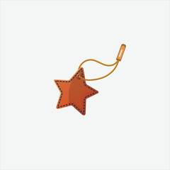 Poster - sign tag vector art on white background.