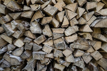 Close-up Of Firewood