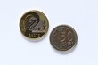 monety, 50 groszy, 2 złote, 2.5 PLN