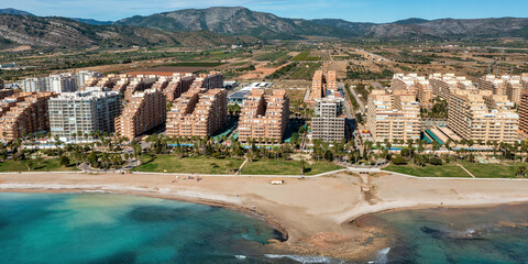 Beach at Marina D'Or in Oropesa del Mar, Spain