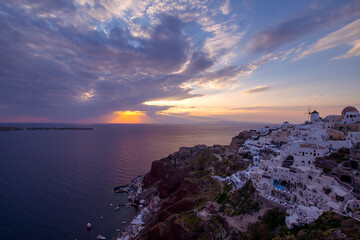 Canvas Print - Oia