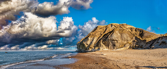 Poster - Bulbjerg panorama in Thy Denmark