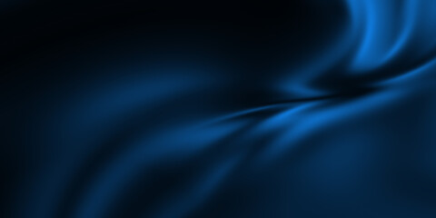 Wall Mural - Liquid curve line on dark blue abstract background