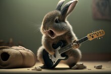 Easter Rabbit Musicians Free Stock Photo - Public Domain Pictures