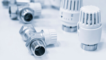 Aufkleber - Plumbing fixtures, thermostat  and piping parts, brass connector water valve for pipe, Brass water valve, Brass water valve