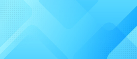 abstract minimal blue gradient background. Vector long banner for social media posts, presentations	