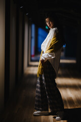 Wall Mural - portrait of an asian young woman