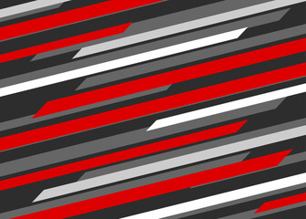 Aufkleber - Minimalist background with abstract colorful diagonal stripes pattern