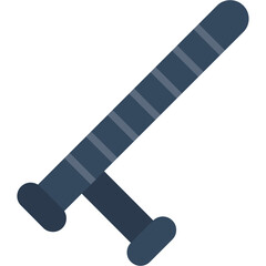 Sticker - Baton Icon