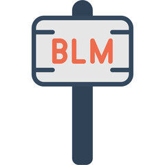 Sticker - Black Lives Matter Icon