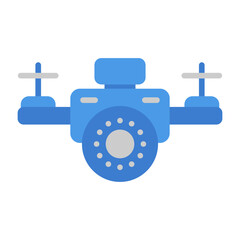 Canvas Print - Drone Camera Icon