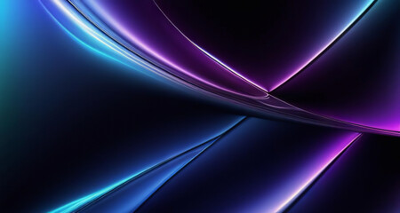 Wall Mural - purple and blue wave abstract background