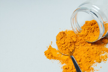 Poster - Fragrant seasoning - turmeric, one of the main ingredients in Indian curry