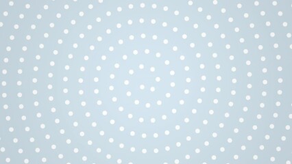 Poster - Abstract animated background. White dots are moving on the spiral on light blue background. 4k loop ready animation