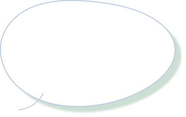Wall Mural - Dialog message bubble with shadow effect