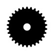 © KHF - Minimalist vector of a machine gear.