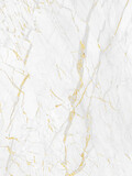 Fototapeta Desenie - White and gold marble texture background design for your creative design, Vertical image.	

