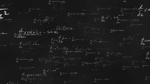 Wall Mural -  - differential equation math formula text background teaching engineering, teaching equations and formulas backgrounds for teaching presentations graphic background animation
