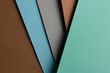 © ADDICTIVE STOCK - Arranged sheets of colorful carton