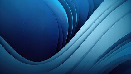 Wall Mural - Abstract modern wave line minimal clean background, blue theme, AI generated