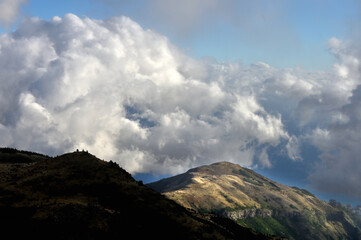 Wall Mural - Landscape of beautiful cloudscape