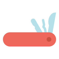 Canvas Print - swiss army knife icon