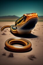 Snake In The Sand