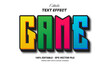 © Riskidesign - Colorful Game editable text effect