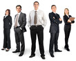 © BillionPhotos.com - Group of confident businesspeople on white background