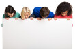 © BillionPhotos.com - Group of teens holding blank banner